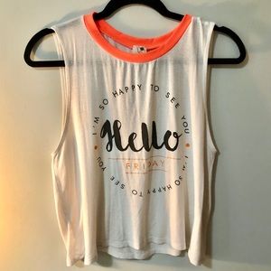 Hello Friday Tank